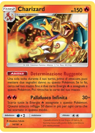 Charizard #14/181 — Gioco di Squadra