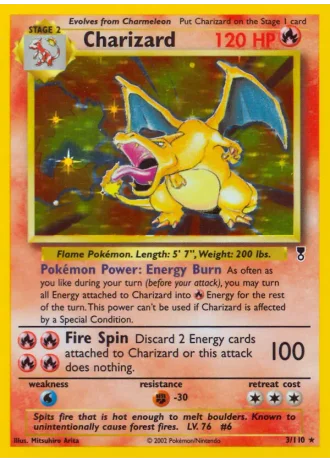Charizard #3 — Legendary Collection
