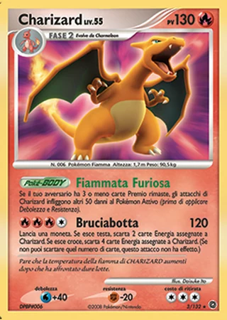 Charizard #3 — Prodigi Segreti