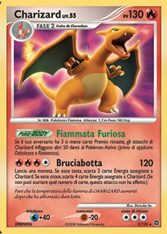 Charizard #3/132 — Prodigi Segreti