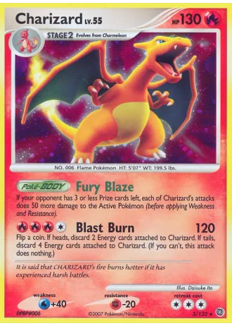 Charizard #3 — Secret Wonders