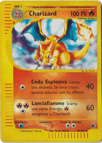 Charizard #39/165 — Expedition Set Base