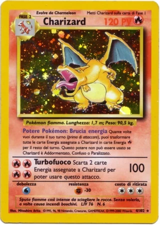 Charizard #4 — Set Base
