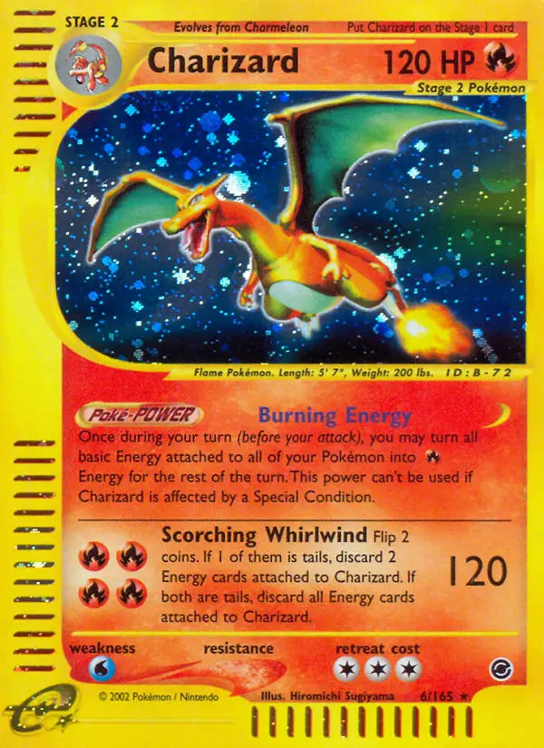 Charizard #6 — Expedition Base Set