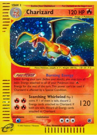 Charizard #6/165 — Expedition Set Base