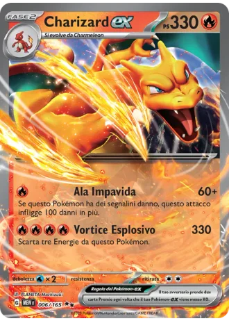 Charizard ex #006 — 151