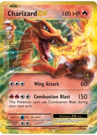 Charizard EX #12/108 — Evolutions
