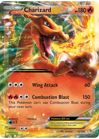 Charizard EX #12/106 — Flashfire