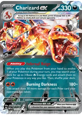 Charizard ex #125 — Obsidian Flames