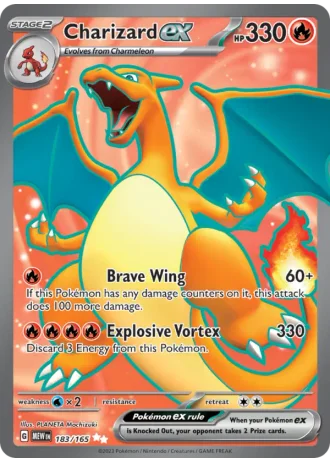 Charizard ex #183/165 — 151