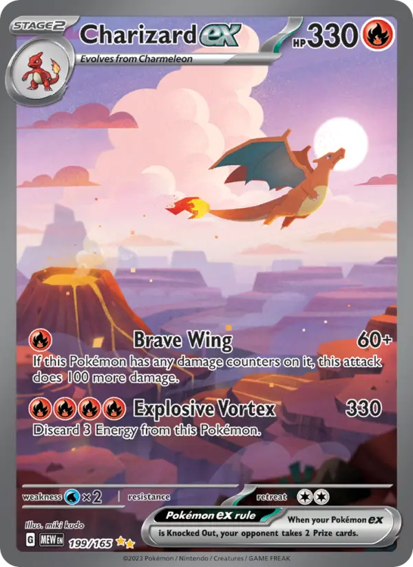 Charizard ex #199 — 151