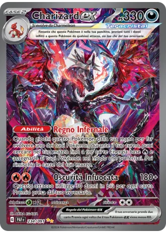 Charizard ex #234 — Destino di Paldea