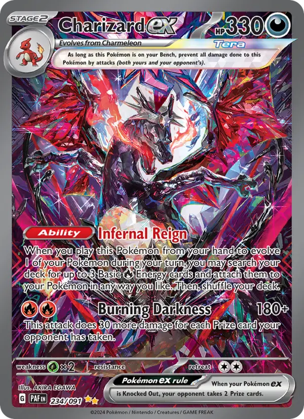 Charizard ex #234 — Paldean Fates