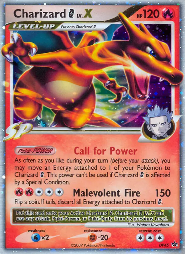 Charizard G LV.X DP45 — Diamond & Pearl Promos