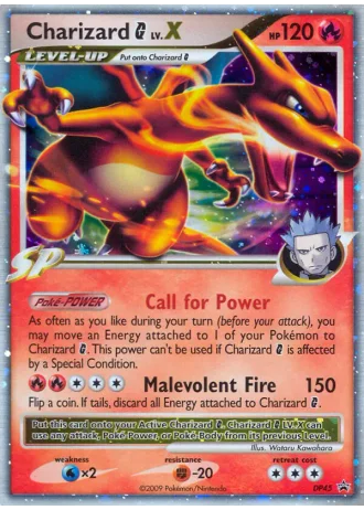 Charizard G LV.X DP45 — Diamond & Pearl Promos