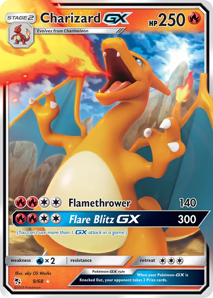Charizard GX #9 — Destino Sfuggente