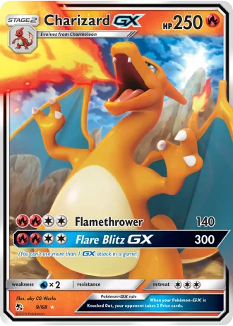 Charizard GX #9 — Destino Sfuggente