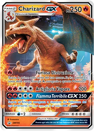 Charizard GX SM195 — Sole e Luna Promos