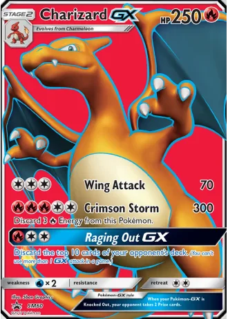 Charizard GX SM60 — Sun & Moon Promos