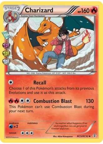 Charizard RC5/32 — Radiant Collection (Generations)