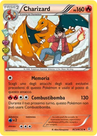 Charizard RC5/32 — Radiant Collection (Generazioni)