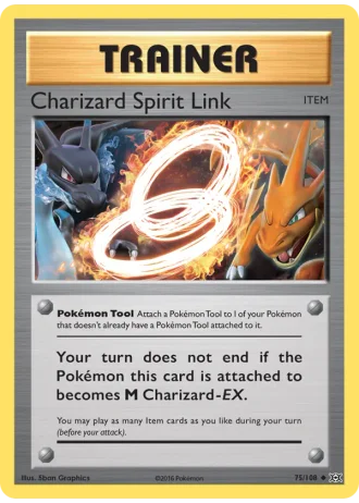 Charizard Spirit Link #75/108 — Evolutions