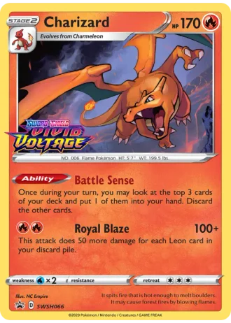 Charizard #SWSH066 — Sword & Shield Promos