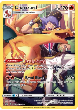 Charizard TG03/30 — Trainer Gallery (Lost Origin)