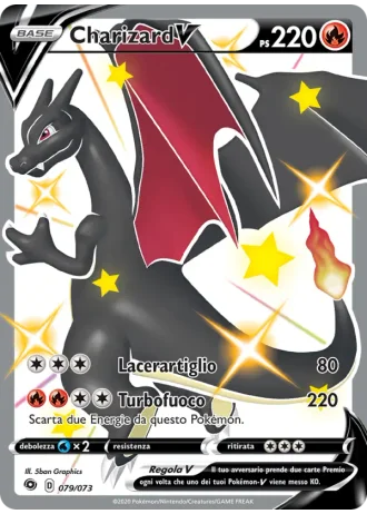Charizard V #79/73 — Futuri Campioni