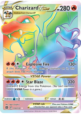 Charizard VSTAR #174 — Brilliant Stars