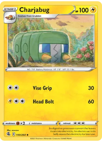 Charjabug #100 — Fusion Strike
