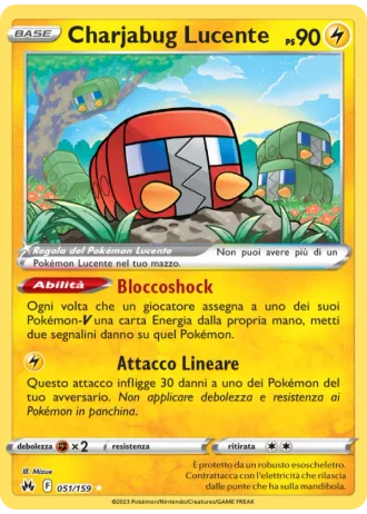 Charjabug Lucente #051/159 — Zenit Regale
