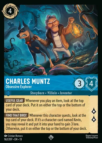 Charles Muntz - Obsessive Explorer #162/261 — Attack of the Vine!