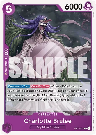Charlotte Brulee (EB03-033) — ONE PIECE Heroines Edition (EB03)