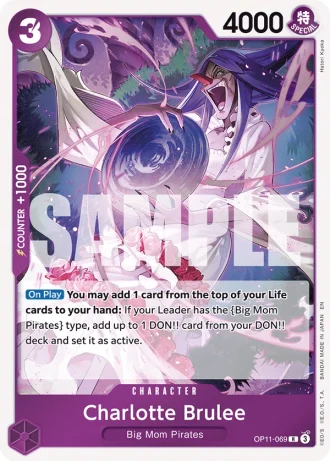 Charlotte Brulee (OP11-069) — A Fist of Divine Speed (OP11)