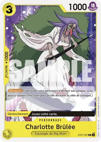 Charlotte Brûlée (ST07-007) (Full Art) — ONE PIECE CARD THE BEST (PRB01)