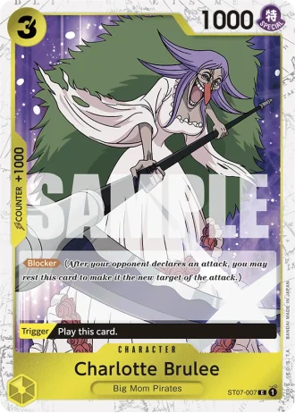 Charlotte Brulee (ST07-007) (Jolly Roger Foil) — One Piece The Best (PRB01)