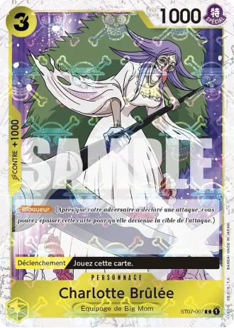 Charlotte Brûlée (ST07-007) (Jolly Roger Foil) — ONE PIECE CARD THE BEST (PRB01)