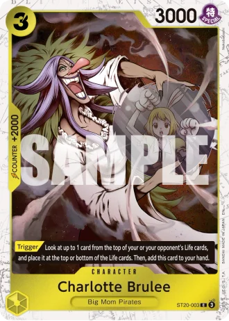 Charlotte Brulee (ST20-003) (Pirate Foil) — One Piece Card The Best Vol.2(PRB02)