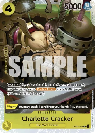 Charlotte Cracker (OP03-108) (Reprint) — One Piece The Best (PRB01)