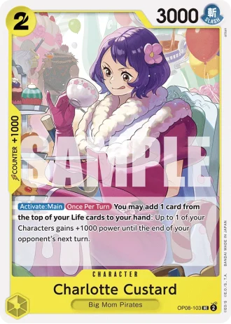Charlotte Custard (OP08-103) — Two Legends (OP08)