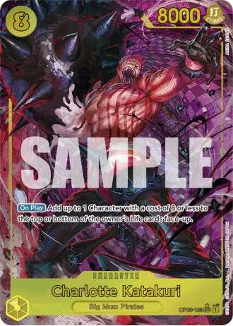 Charlotte Katakuri (OP03-123) (Alternative Art) — One Piece The Best (PRB01)