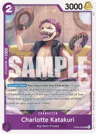 Charlotte Katakuri (OP08-062) — Two Legends (OP08)