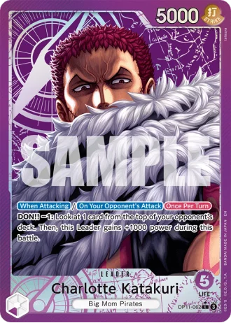 Charlotte Katakuri (OP11-062) (Alternative Art) — A Fist of Divine Speed (OP11)