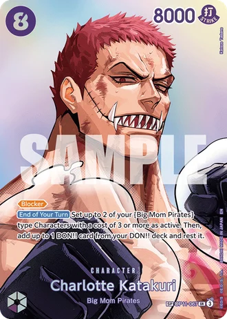 Charlotte Katakuri (OP11-067) (Alternative Art 3) — The Time of Battle (OP16)