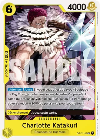 Charlotte Katakuri (OP17-103) — Les Guerriers les Plus Puissants au Monde (OP17)