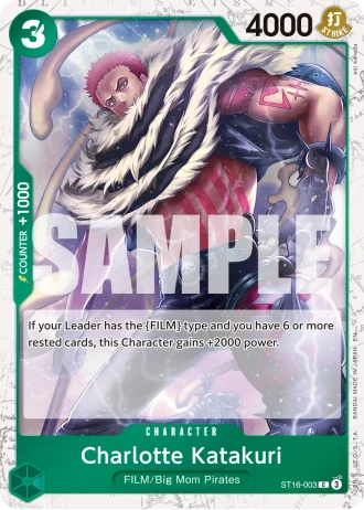 Charlotte Katakuri (ST16-003) (Pirate Foil) — One Piece Card The Best Vol.2(PRB02)