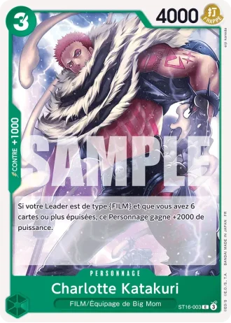 Charlotte Katakuri (ST16-003) (Pirate Foil) — ONE PIECE CARD THE BEST vol.2 (PRB02)