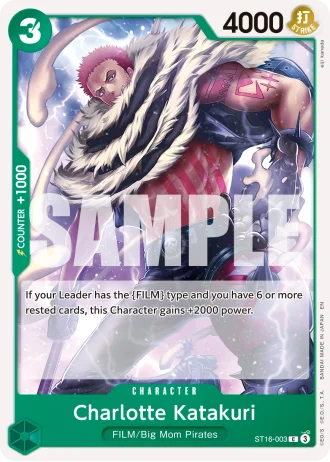 Charlotte Katakuri (ST16-003) (Reprint) — One Piece Card The Best Vol.2(PRB02)