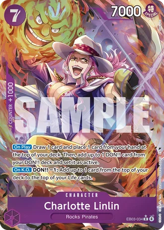 Charlotte Linlin (EB03-034) (Alternative Art) — ONE PIECE Heroines Edition (EB03)